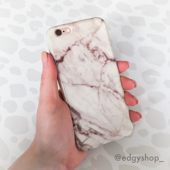 THE EDGY SHOP Other - Marble Soft iPhone Case